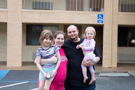 Yuba City, CA - The Nelson/Young family. (National Geographic/Lincoln Else)