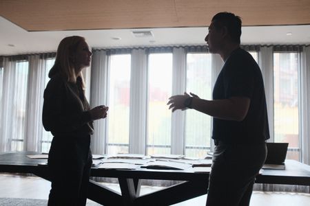 Mariana van Zeller interviews Justin Lum about rehab scammers. (National Geographic)