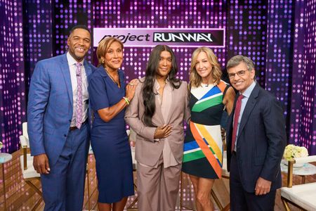 MICHAEL STRAHAN, ROBIN ROBERTS, LAW ROACH,  LARA SPENCER, GEORGE STEPHANOPOULOS