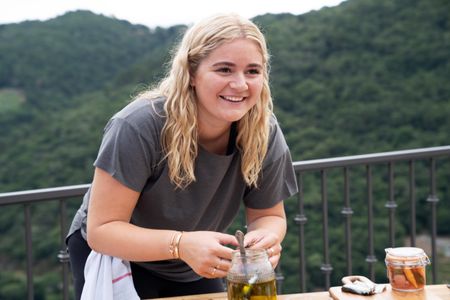 Tilly Ramsay at the final cook. (National Geographic/Justin Mandel)