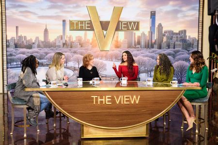 WHOOPI GOLDBERG, SARA HAINES, JOY BEHAR, PRIYANKA CHOPRA, SUNNY HOSTIN, AMANDA CARPENTER