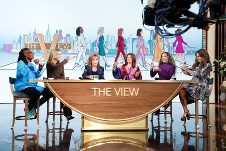 WHOOPI GOLDBERG, SARA HAINES, JOY BEHAR, ANA NAVARRO, SUNNY HOSTIN, ALYSSA FARAH GRIFFIN