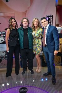 REBECCA JARVIS, LEWIS CAPALDI, LARA SPENCER, GIO BENITEZ