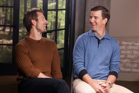 GLEN POWELL, ELI MANNING