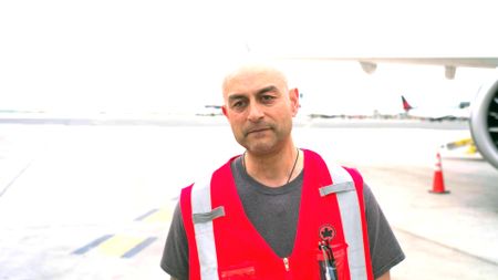 Shakhar Lail, Lead Station Attendant at Air Canada. (Arrow International Media Ltd & Cantina Media)