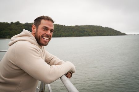 In his Mako challenge, Ross Edgley takes inspiration from oceanic sharks which ride the ocean currents. Heading to the Menai Staits, where currents can reach in excess of 5.5 mph,  Edgley hits a top speed of 10.2 MPH. (National Geographic/Nathalie Miles)