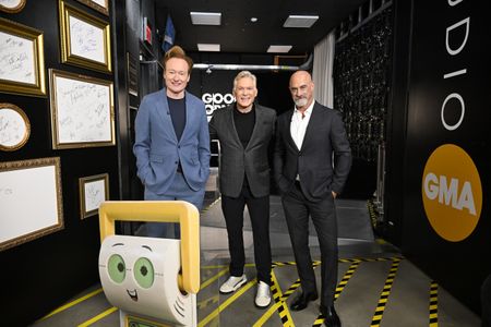 CONAN O'BRIEN, SAM CHAMPION, CHRISTOPHER MELONI
