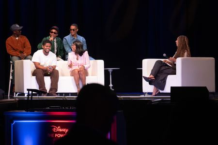 TOP: SIMMIE "BUDDY" SIMMS III, ASANTE BLACKK, PEYTON ALEX SMITH BOTTOM: ISAIAH JOHN, GAIL BEAN, LES ALFRED