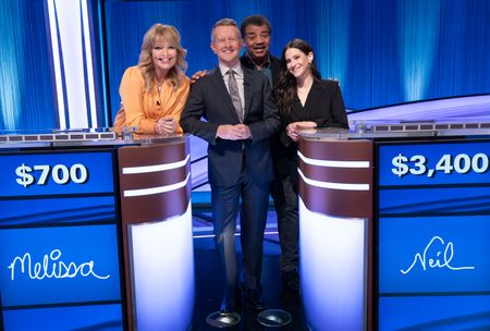 MELISSA PETERMAN, KEN JENNINGS, NEIL DEGRASSE TYSON, JACKIE TOHN