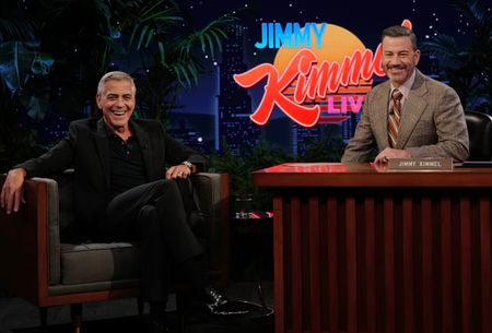 GEORGE CLOONEY, JIMMY KIMMEL