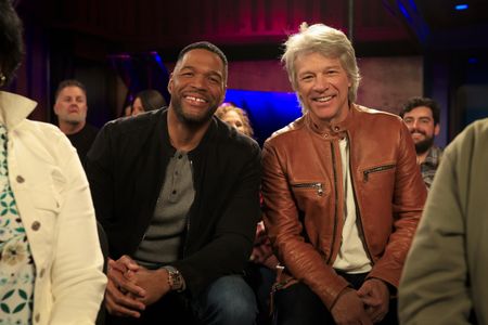 MICHAEL STRAHAN, JON BON JOVI