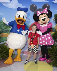 DONALD DUCK, PRESLEY SCHRADER, MINNIE MOUSE