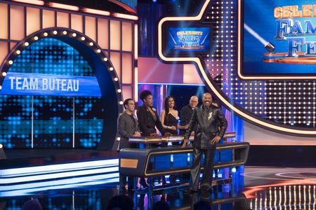 DAN AHDOOT, JOYELLE JOHNSON, PADMA LAKSHMI, GIJS VAN DER MOST, STEVE HARVEY