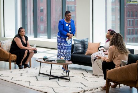 MICHELLE KENNEY, VALERIE BELL, LEZLEY MCSPADDEN, SUNNY HOSTIN