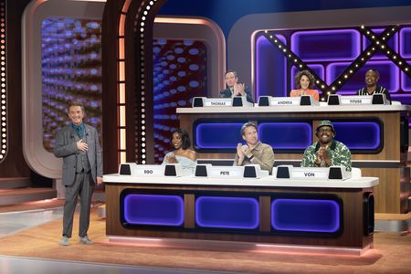 TOP: THOMAS LENNON, ANDREA MARTIN, TITUSS BURGESS
BOTTOM: MARTIN SHORT, EGO NWODIM, PETE HOLMES, VON MILLER