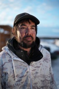 Tig Strassburg on a migratory bird hunt with his son, Evan. (National Geographic/Pat Henderson)