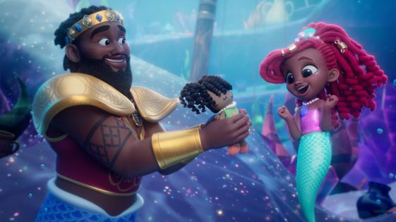 KING TRITON, ARIEL