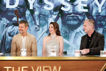 MATT DAMON, ANNE HATHAWAY, CHRISTOPHER NOLAN