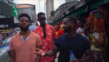 OLUFIKAYO ZIKI ADEOLA (DIRECTOR/WRITER), TOLUWALAKIN OLOWOFOYEKU (CULTURAL CONSULTANT), HAMID IBRAHIM (PRODUCTION DESIGNER)