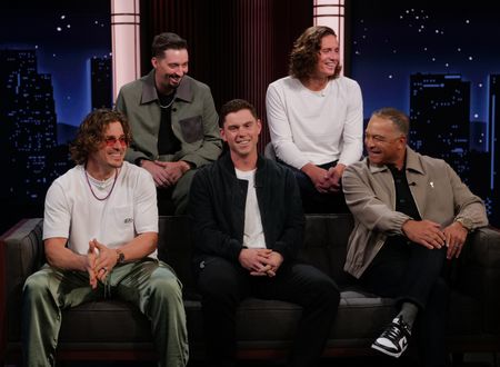 TOP: BLAKE SNELL, TYLER GLASNOWBOTTOM: ENRIQUE HERNÁNDEZ, WILL SMITH, DAVE ROBERTS