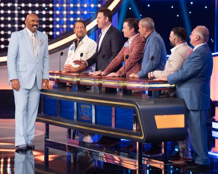 STEVE HARVEY, DAVE PORTNOY, RYAN WHITNEY, RICO BOSCO, KIRK MINIHANE, JERSEY JERRY, STU FEINER