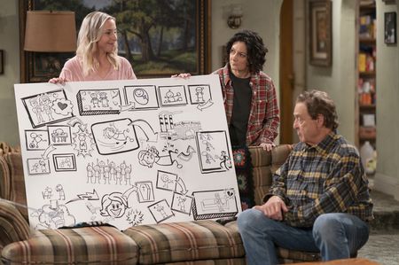 LECY GORANSON, SARA GILBERT, JOHN GOODMAN